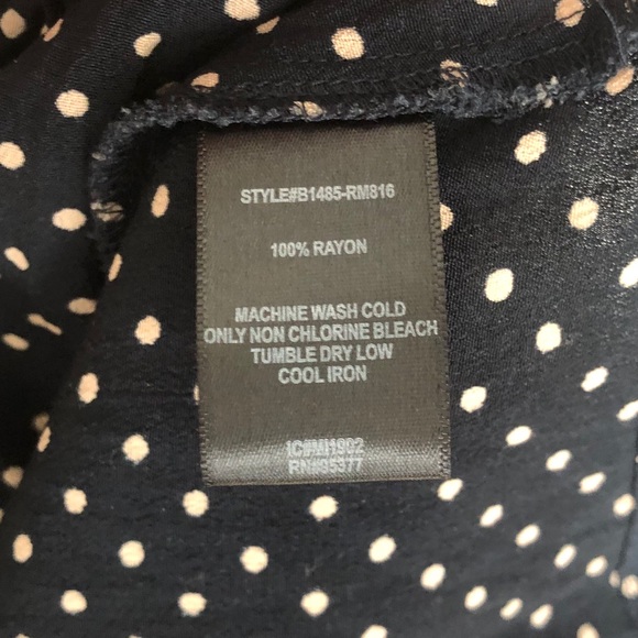 Sanctuary flutter sleeve polka dot blouse - Picture 15 of 15